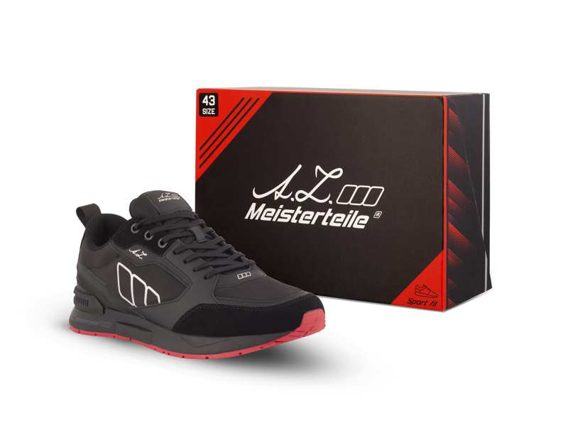 Sportcipő - Fekete/Piros - AZ-MT Design